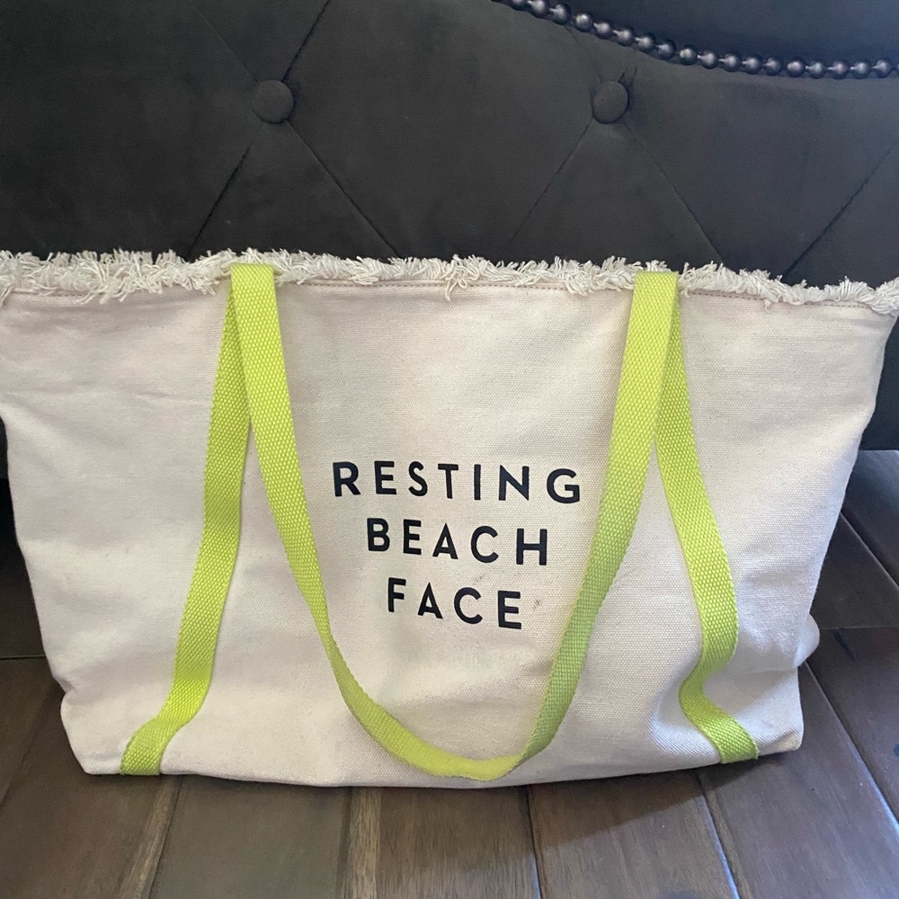 Milly Canvas Beach Tote